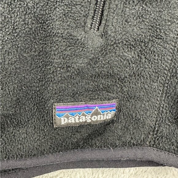 Patagonia Synchilla Men's Size Medium Black Vest Jacket Style Number 11408 - Picture 14 of 14